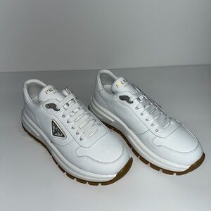 Prada Prax Sneakers in White Size 41
